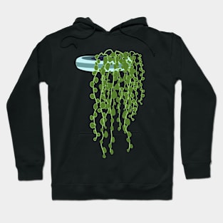 String of pearls succulent Hoodie